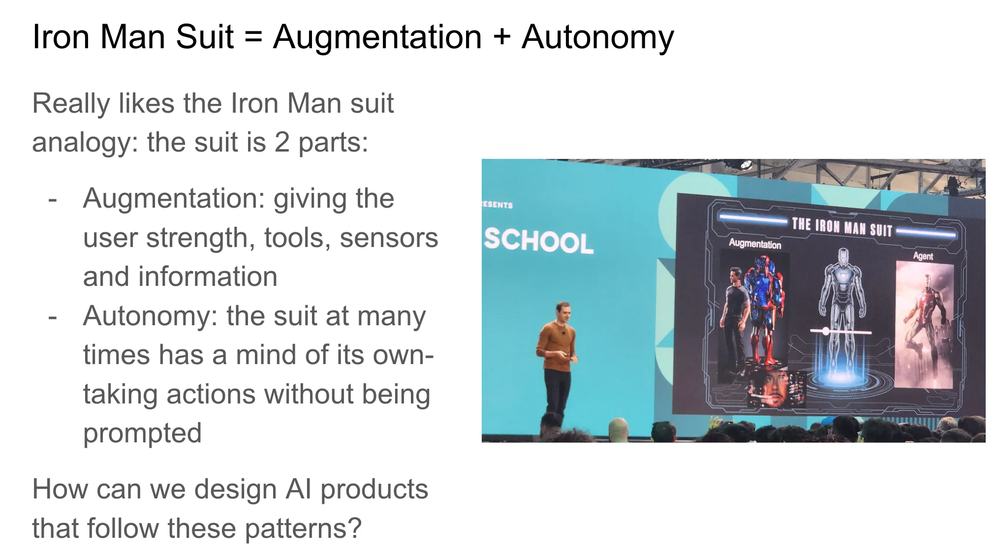 Iron Man Suit 类比
